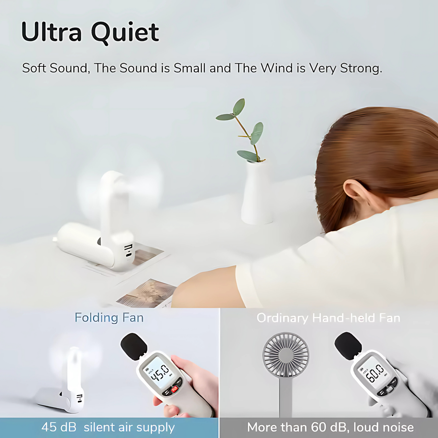 Portable 3-in-1 Mini Fan