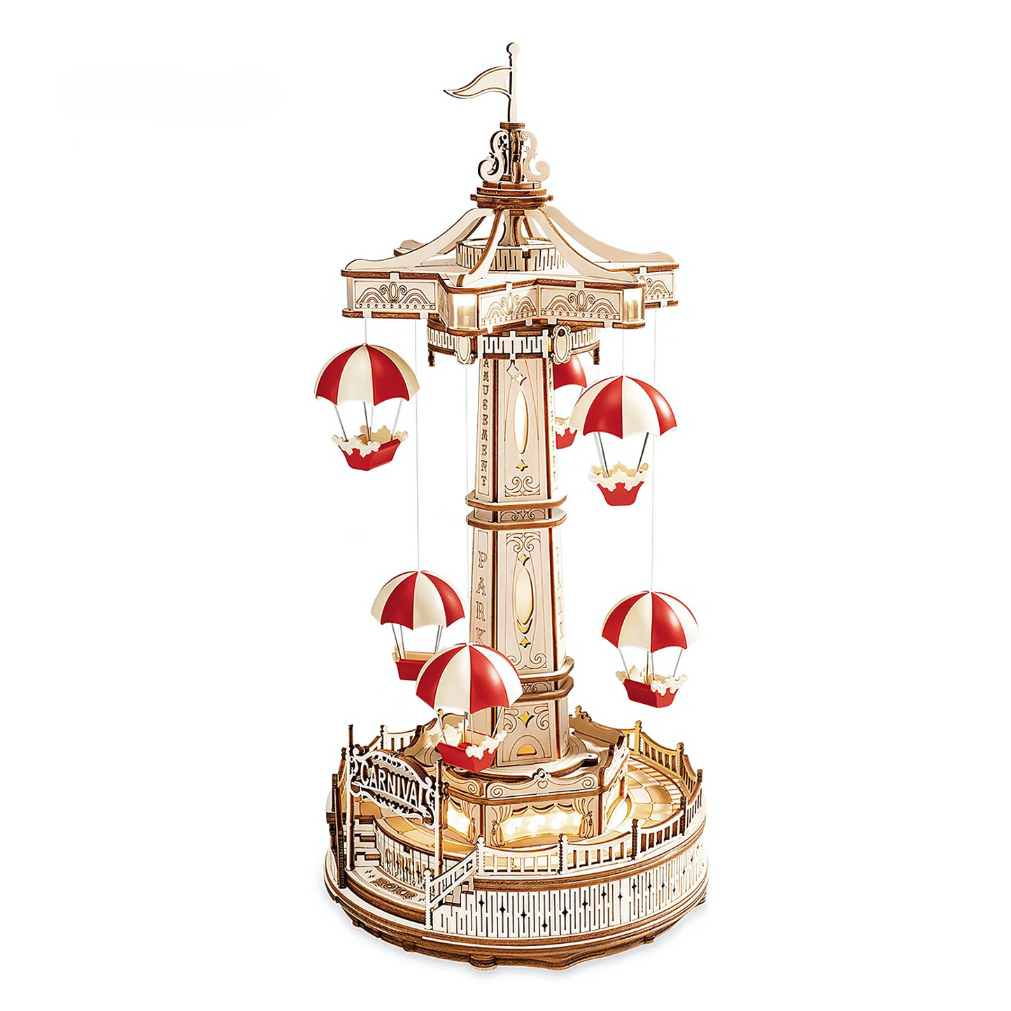 Parachute Tower Music Box