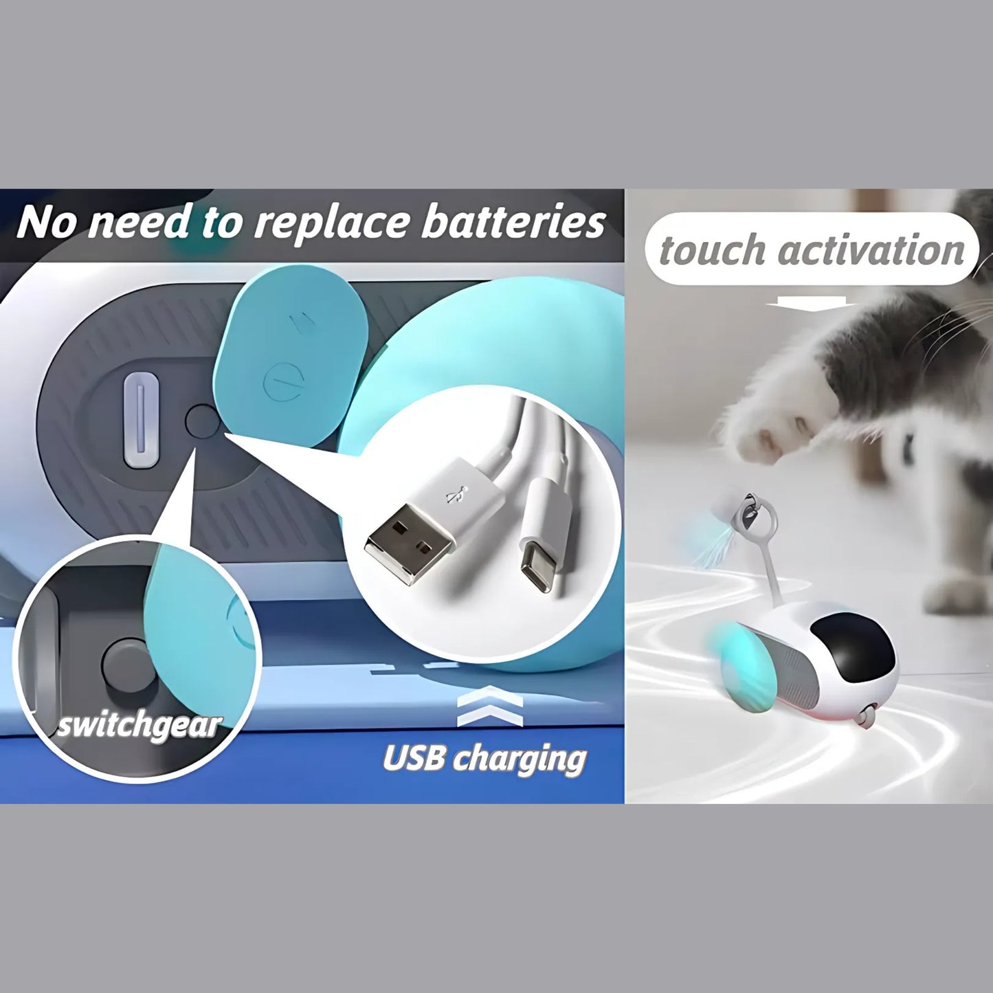 Smart Interactive Pet Toy.