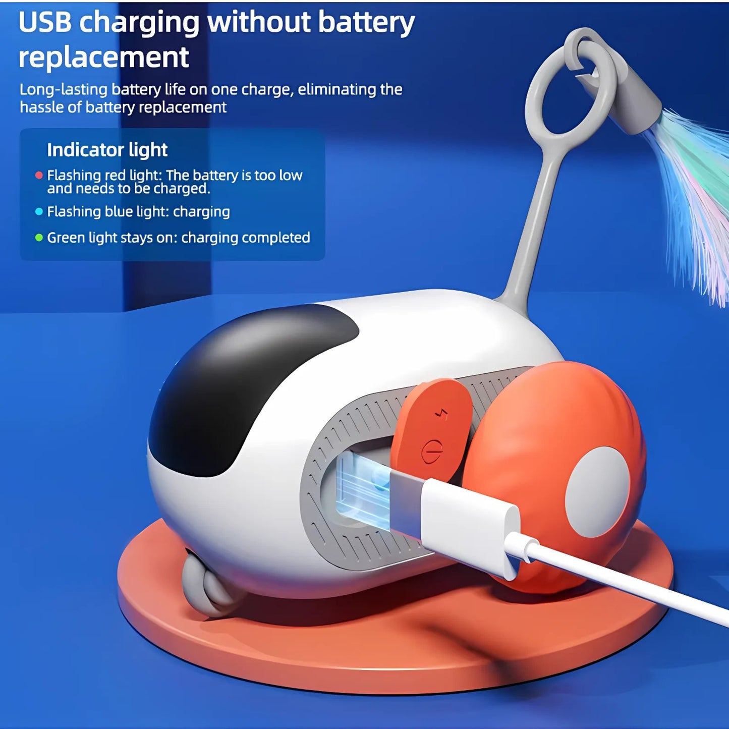 Smart Interactive Pet Toy.