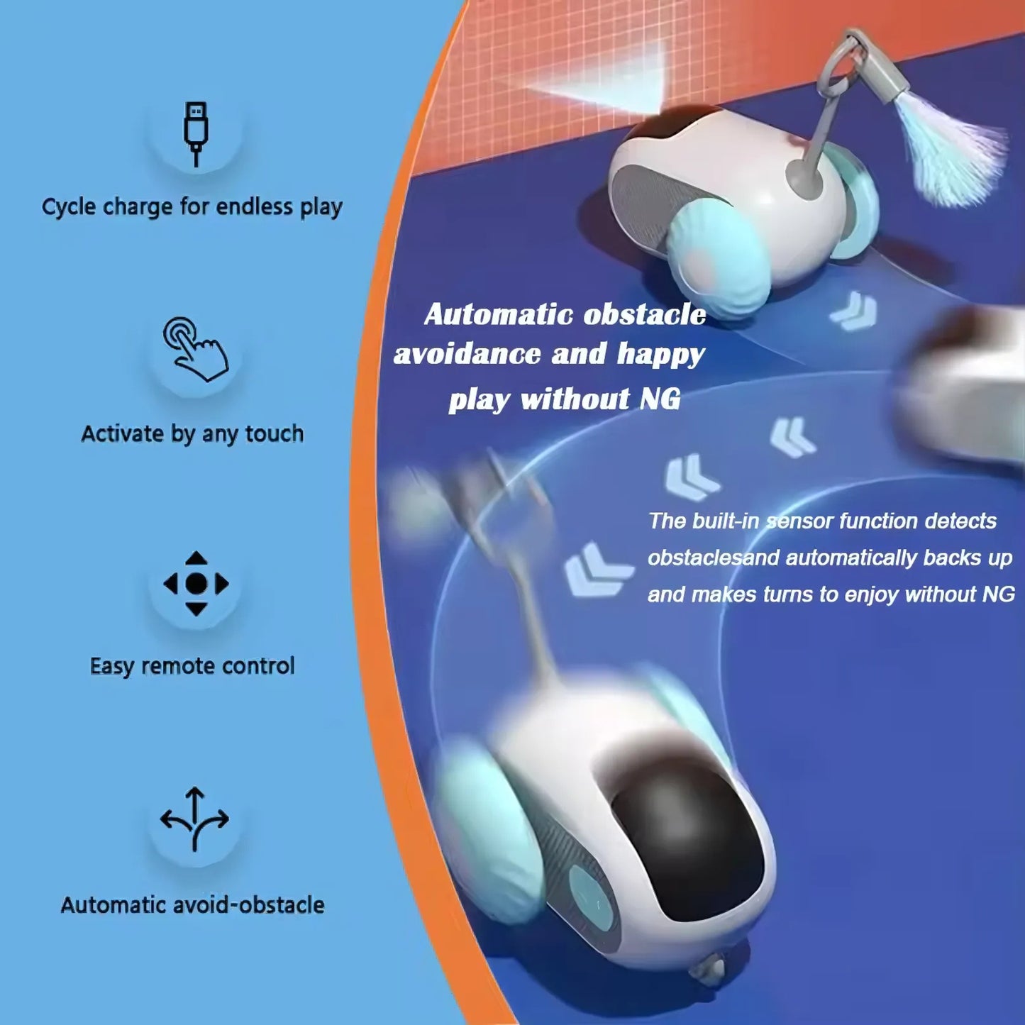 Smart Interactive Pet Toy.