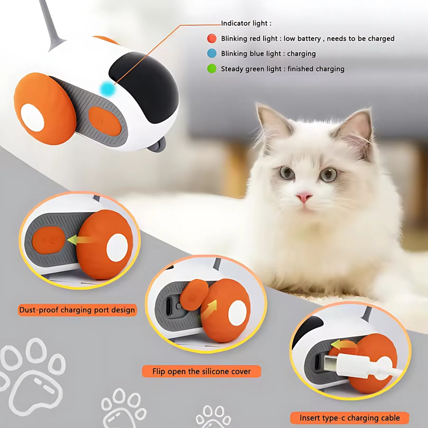 Smart Interactive Pet Toy.