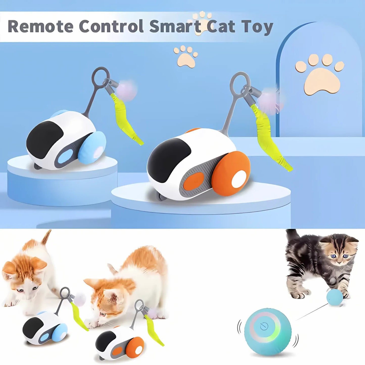 Smart Interactive Pet Toy.