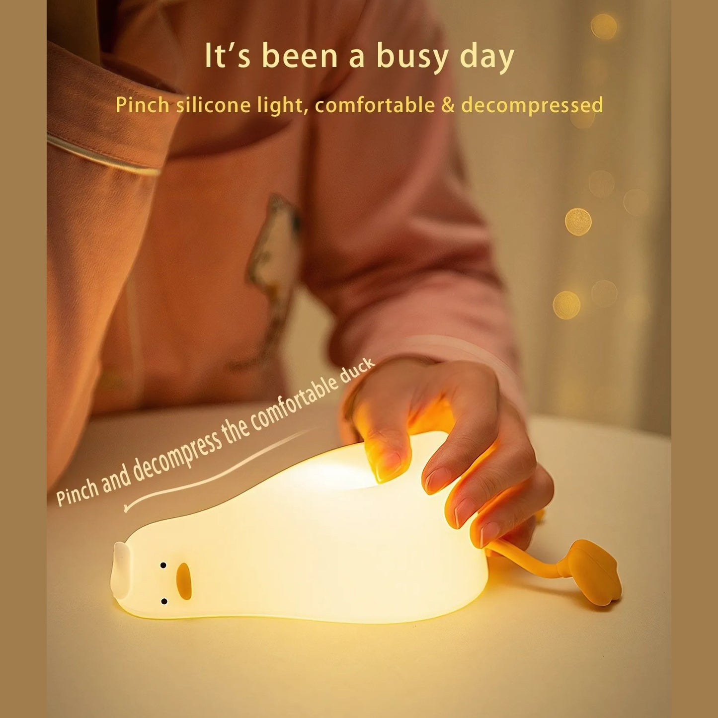 Cozy Duck Night Light