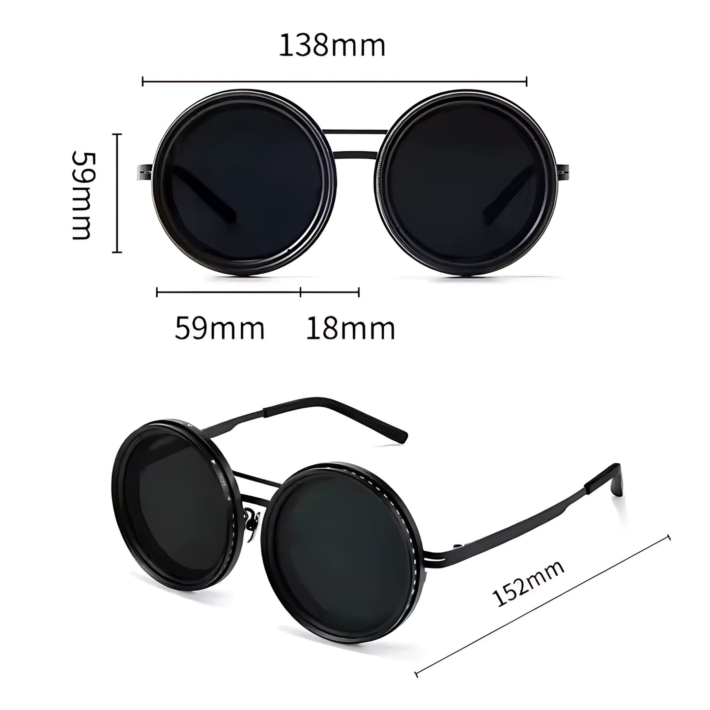 Adjustable ND Filter Sunglasses