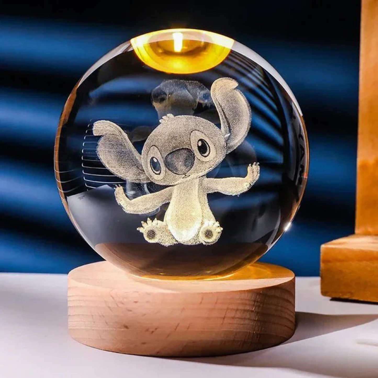 3D Disney Crystal Lamp