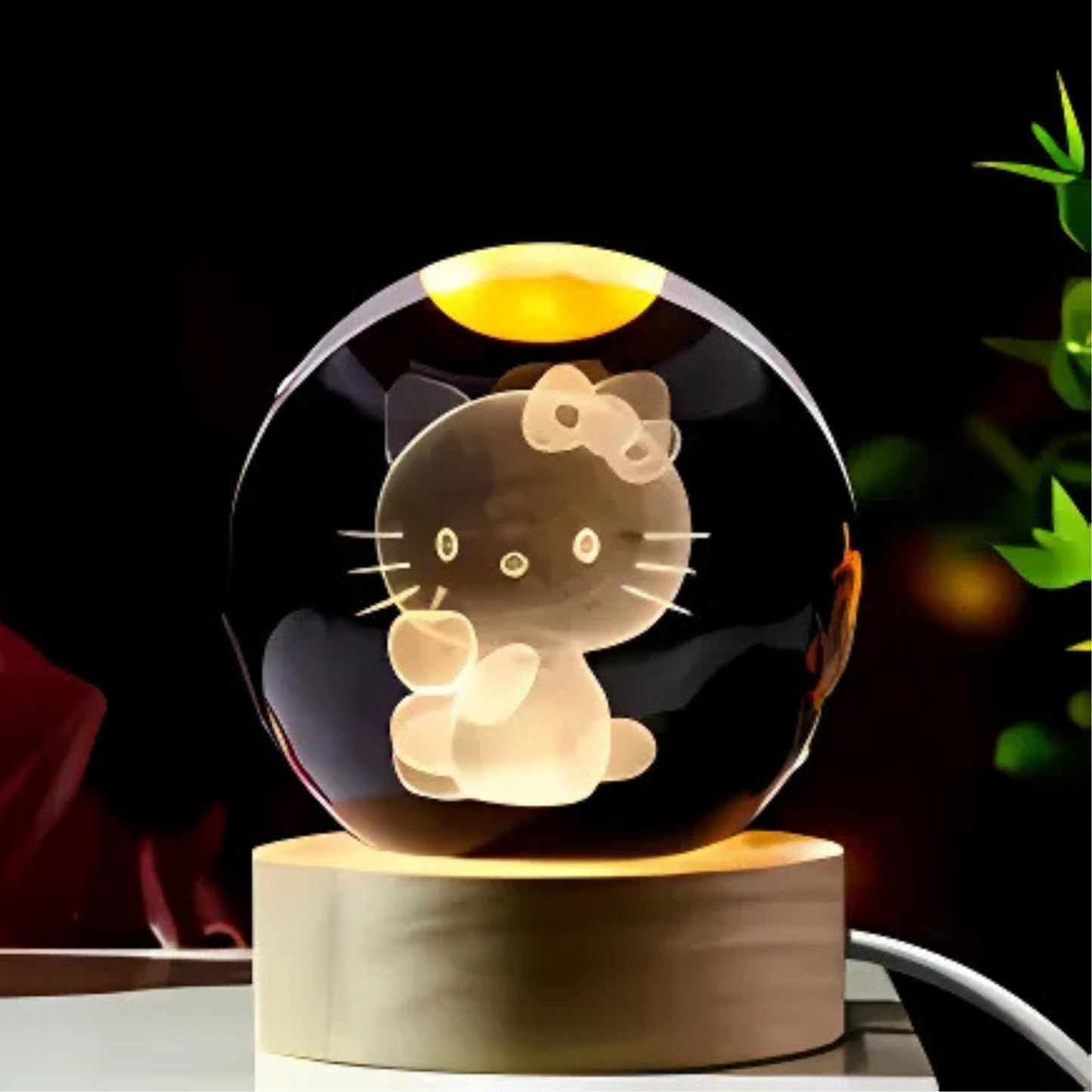 3D Disney Crystal Lamp