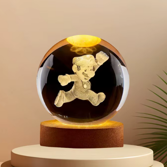 3D Disney Crystal Lamp