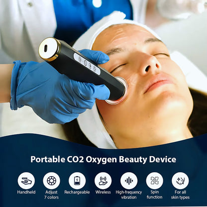 Portable CO2 Oxygen Beauty Device